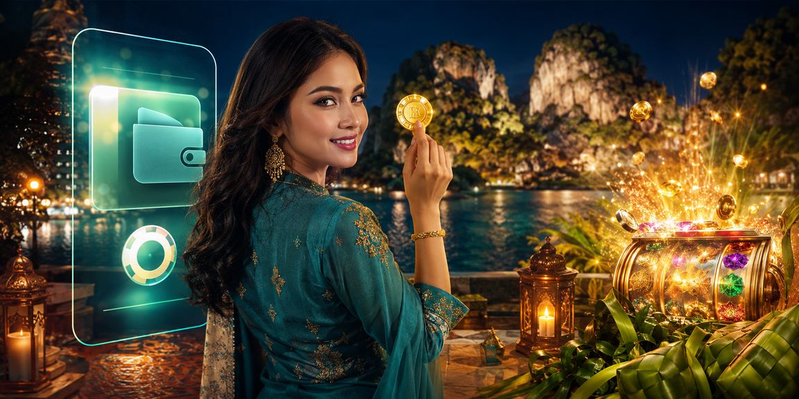 Festive Hari Raya slots in Ipoh representing the diverse entertainment options at hearts2hearts